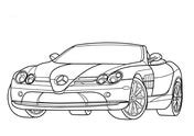 Mercedes glk coloring page mercedes car coloring pages. Ausmalbild: 2010 Mercedes-Benz SLS GT3 | Ausmalbilder ...
