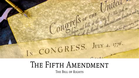 The Fifth Amendment The Bill Of Rights Ancestral Findings
