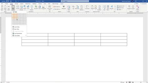 Create Tables In Word Instructions Teachucomp Inc