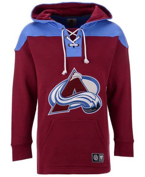 All styles and colors available in the official adidas online store. Majestic Men's Colorado Avalanche Breakaway Lace Up Hoodie ...