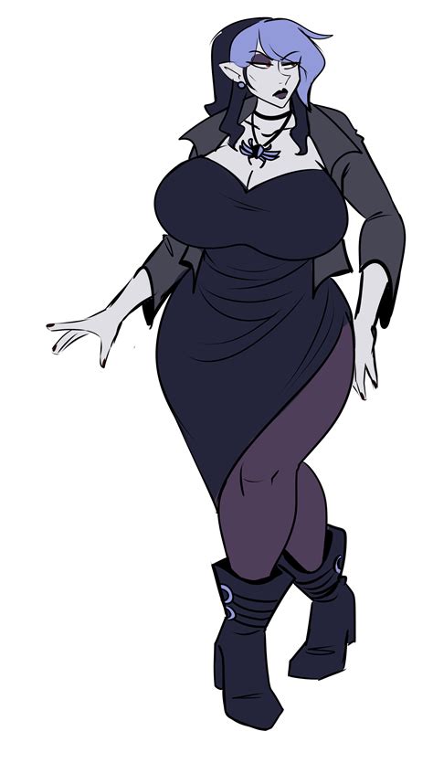 Thicc Goth Milf Reitred From Playing Card Games By Cereal Harem