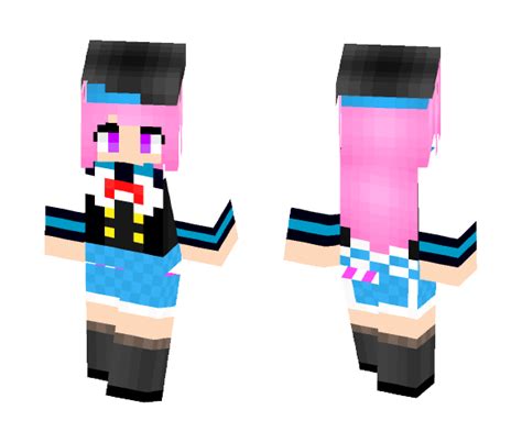 Download Sakura Angels Hikari School Minecraft Skin For Free