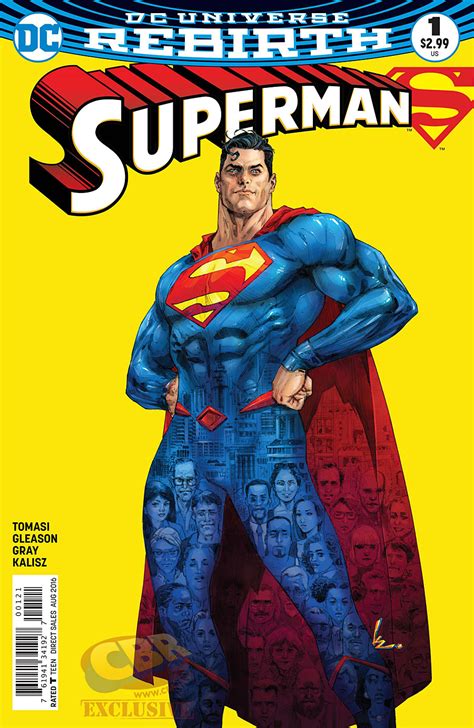 Superman Rebirth 1 Preview Cosmic Book News