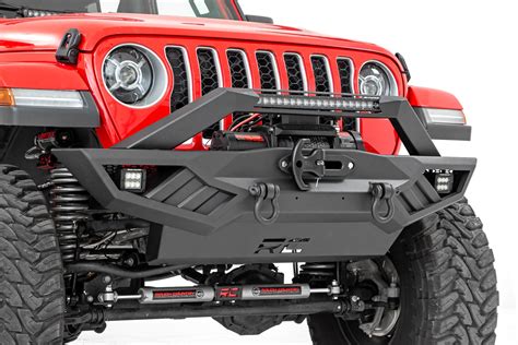 Jeep Full Width Off Road Front Bumper For Jkjl Gladiator Jt Rough