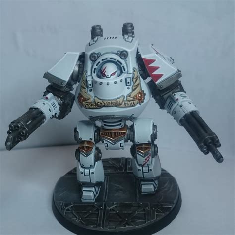 White Scars Contemptor Dreadnought Rwarhammer40k