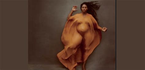 PHOTOS Serena Williams Goes Naked Shows Off Pregnancy Punch Newspapers