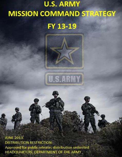 Us Army Mission Command Strategy Article The United States Army