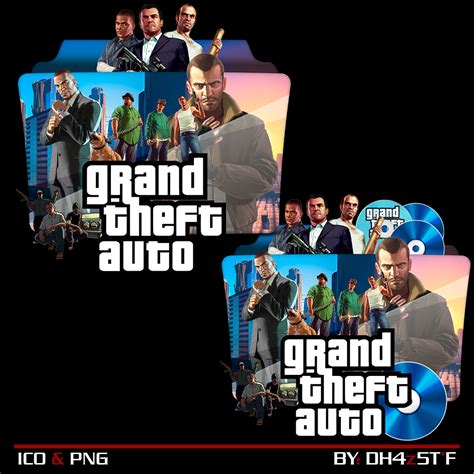 Gta Collection Folder Icon By Dh4z5t On Deviantart
