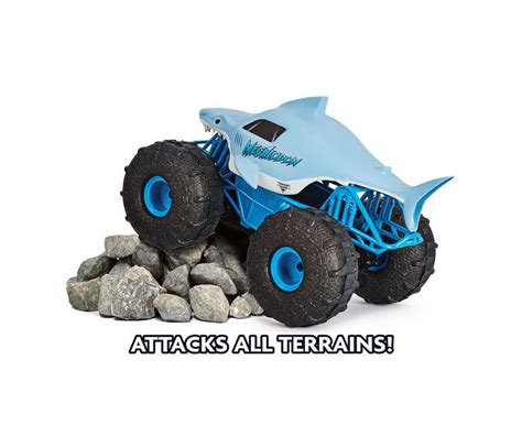 Monster Jam RC Megalodon Storm - Blue | Catch.com.au