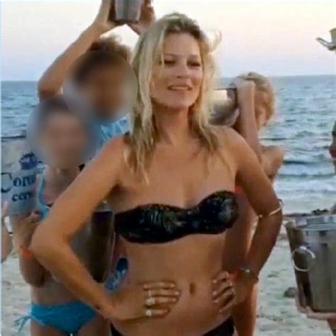 Kate Moss Squeals For Als Ice Bucket Challenge In St Tropez Daily