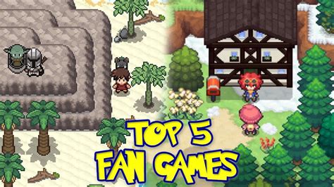 Top 5 Fan Games De Pokemon Completos En EspaÑol 2022 Android Y Pc Youtube