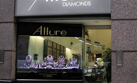 Allure Diamonds Storefront Storefront Signs Silver Shop Tala Window