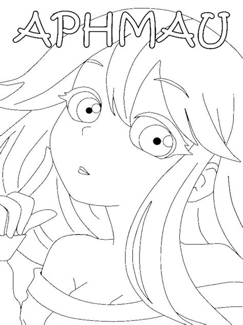 Aphmau Coloring Pages Printable