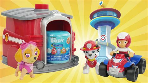 Paw Patrol Get Surprises In Pup House Youtube