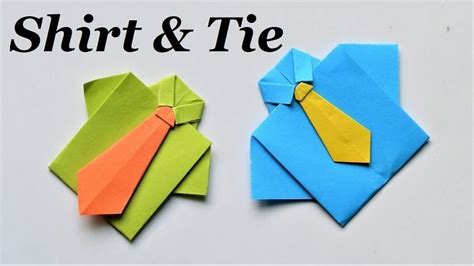 How To Make A Paper Shirt And Tie Card How To Make A Shirt Card Out