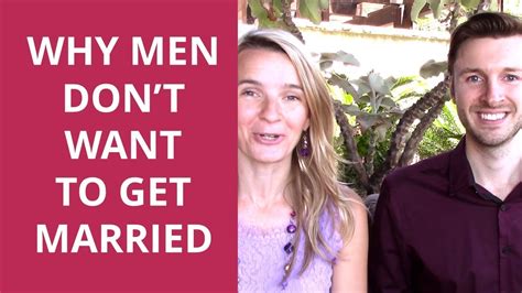 Why Men Dont Want To Get Married Youtube
