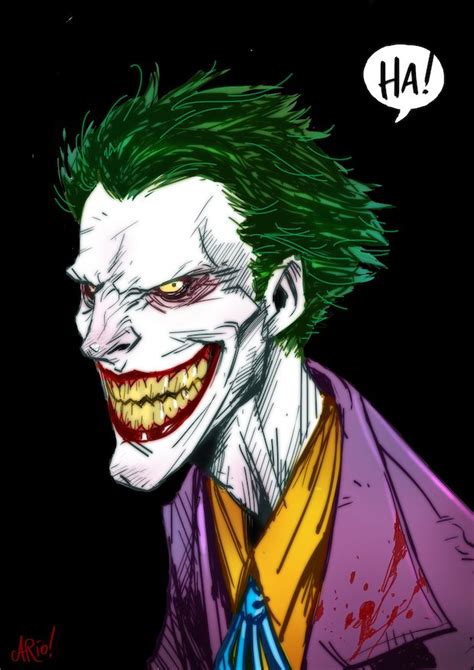The Laughing Maniac By Arioan Indito Joker Art Joker Batman Comic Art