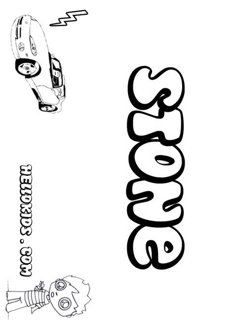 Our free coloring pages for adults and kids, range from star wars to mickey mouse Stone coloring pages - Hellokids.com