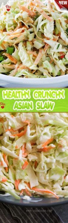 Healthy Crunchy Asian Slaw The Defining Ingredients For An Asian Slaw