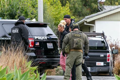woman hides in car after accused of assault on two civilians one officer in santa barbara the