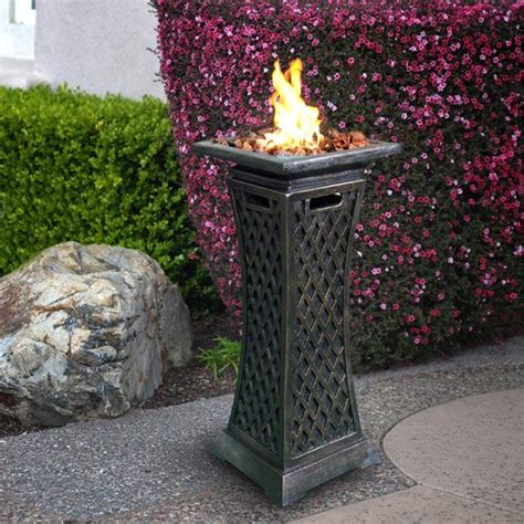 Propane fire pits share many characteristics with their natural gas counterparts. Kingston LP Gas Fire Pit Column - Walmart.com - Walmart.com