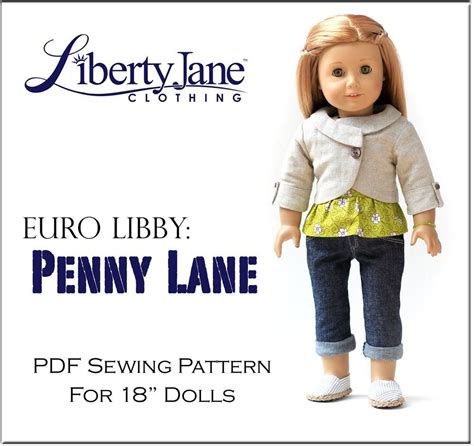pin on liberty jane designs to fit 18 inch american girl dolls