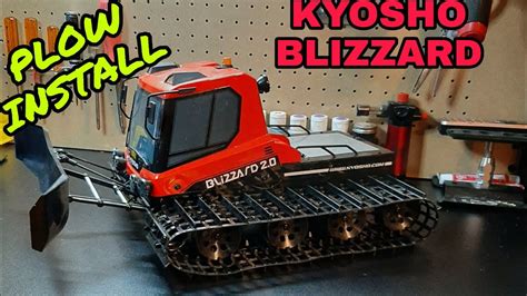 Kyosho Blizzard Plow Reinstall Youtube
