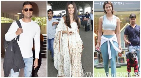 Celeb Spotting Disha Patani Vicky Kaushal Tara Sutaria And Others