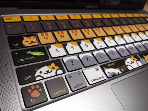Happy Black Cat Keyboard Stickers Laptop Keyboard Cover Vinyl Etsy