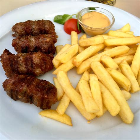 All natural beef summer with garlic. Mititei- Romanian Grilled Sausages Recipe