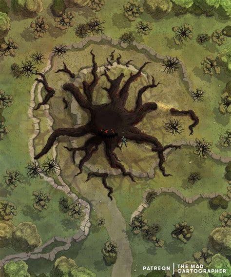 The Gulthias Tree Battlemaps Fantasy Map Dnd World Map Fantasy