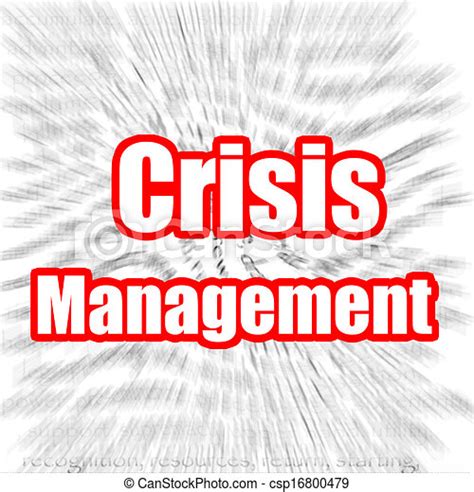 Crisis Management Royalty Free Stock Illustration Csp16800479