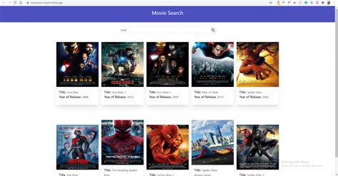 Building A Movie Search App In React Logrocket Blog