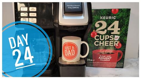 Day 24 Keurig Advent Calendar 24 Cups Of Cheer Coffee K Cups 25 Days Of Christmas Flexbrew Youtube