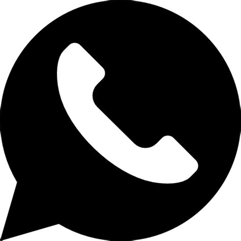 Black Whatsapp Icon Png Png 9260 Free Png Images Star