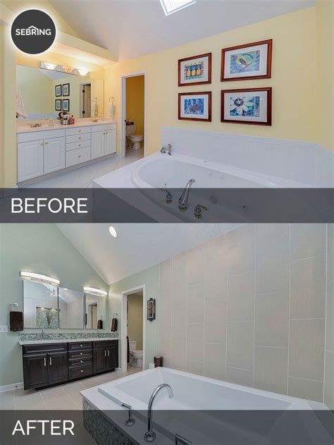 Steve Nicolle S Master Bath Before After Pictures Luxury Home