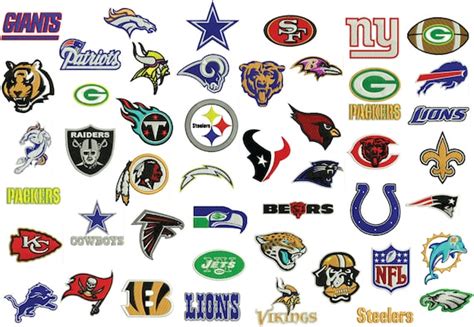 Nfl Football Embroidery Design Collection 47 By Alexhoffembroidery