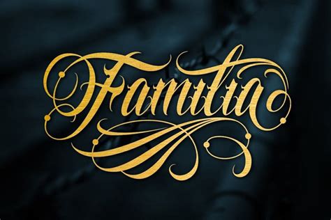 30 Best Tattoo Fonts And Lettering Design Shack