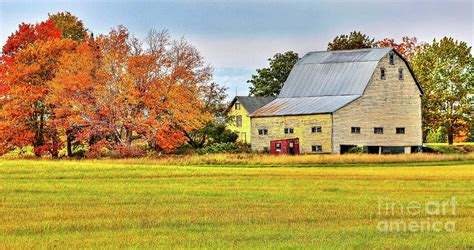 Autumn Barn Photograph By Vickie Ketch Fine Art America