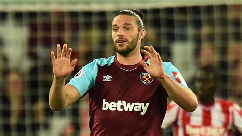 Andy Carroll Returns To West Ham Training After Apologising To David Moyes Football News Sky