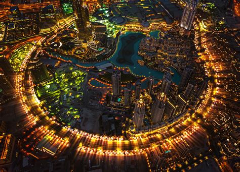 Hintergrundbilder Stadtbild Nacht Wolkenkratzer Luftaufnahme