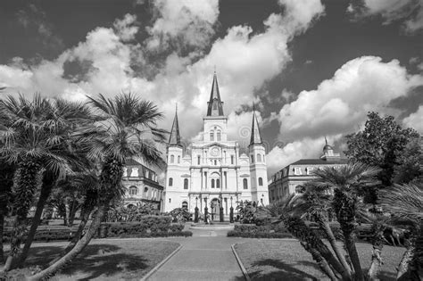 Old New Orleans Houses In French Stock Photo Image Of Plants Orleans