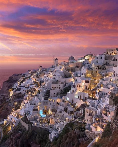 Beautiful View On Santorini Greece Beautiful Places Best Places In