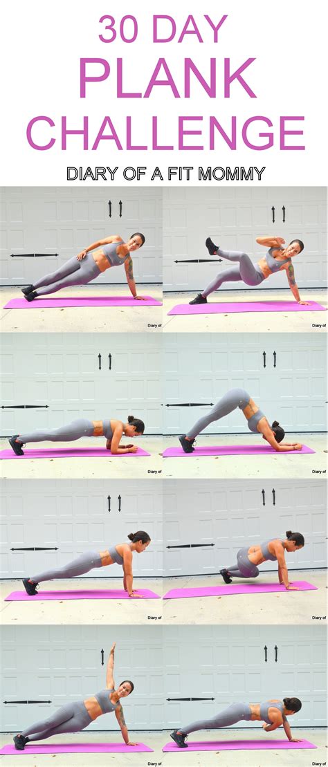 Days Of Planksgiving Plank Workout Challenge Diary Of A Fit Mommy Mommy Workout Plank