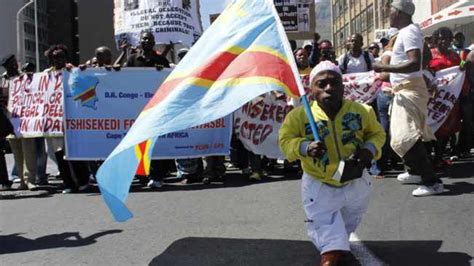 Congolese March To Parliament In Protest