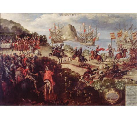 22 De Abril De 1519 El Desembarco De Hernán Cortés En Veracruz