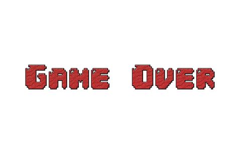 Game Over Typography Hd Typography 4k Wallpapers Images