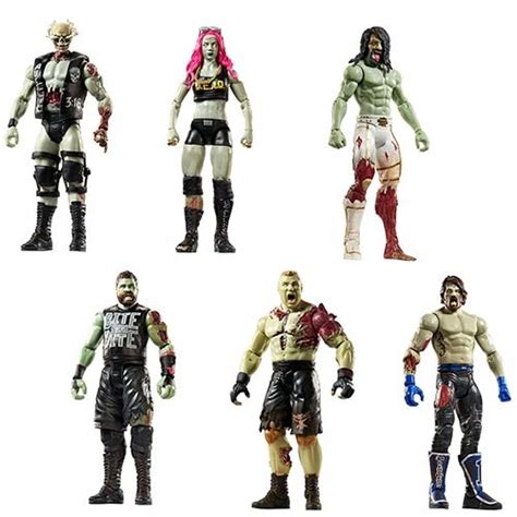 Wwe Mutants And Zombies Superstars Action Figure Set