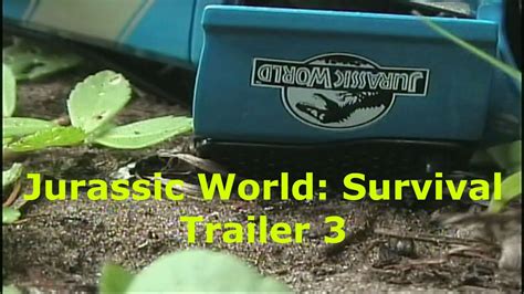 Jurassic World Survival Trailer 3 Youtube