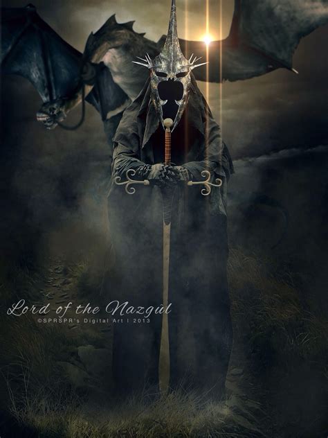 Lord Of The Nazgul By Sprsprsdigitalart On Deviantart Lord Of The